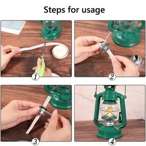 Hot bán bông dầu Đèn bấc thay thế kích thước tùy chỉnh bấc cho dầu hỏa cắm trại đèn lồng và Đèn dầu ngoài trời - Product Image 5