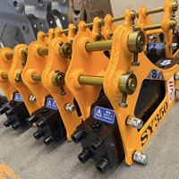Ciseaux de démolition hydrauliques de type boîte Yantai Sanyu SB05/SY350 pour excavatrices de 0,8 à 2,5 tonnes, garantie 12 mois, pour la construction