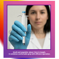 WEIAI Micropipette de laboratoire Pet IVD Volume fixe Pette Pointant Échantillonneur de distribution 5/10ul/50ul/100ul/200ul/300ul Mini Pipette