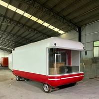 Chariot de courses intelligent pour mini-kiosque à café, idéal pour les centres commerciaux, distributeurs automatiques et kiosques à café intelligents