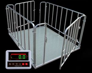 Báscula para Ganado al Mejor Precio, Báscula de Plataforma Reforzada, Pequeña, de 1 a 3 Toneladas, para Pesar Ganado Vacuno y Ovino, Báscula para Granja - Product Image 1