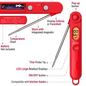 Digital Kitchen Food Temperature <b>Thermometer</b> With Display - Product Image 6