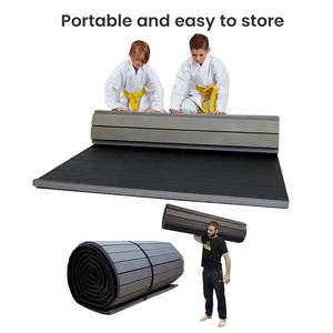 Tapete Enrollable Ligero <span class=keywords><strong>de</strong></span> Espuma XPE Flexible para Entrenamiento <span class=keywords><strong>de</strong></span> Judo/Lucha/<span class=keywords><strong>Muay</strong></span> <span class=keywords><strong>Thai</strong></span>, Marca LINYIQUEEN - Product Image 2