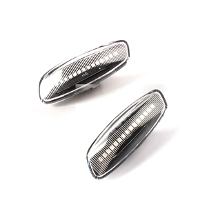 ไฟเลี้ยว LED ไฟเลี้ยวข้าง ไฟกระพริบ สำหรับ 207 308 408 3008 5008 ไฟเลี้ยวข้างแบบรมดำใส - Product Image 3