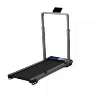Tapis de marche électrique pliable multifonctionnel portable 0,5-12 km/h 110 kg pour la maison et la salle de sport