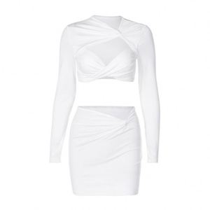 Vestido de Verano de Alta Calidad para Mujer, Sexy, Tipo Chaleco, Falda Corta, Manga Corta, Ajustado, Envolvente, Informal, 2022 - Product Image 6