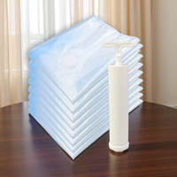 Sacs de rangement sous vide Space Saver avec pompe manuelle - Compression de 85 % pour la literie et les couvertures