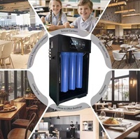 Système de filtration d'eau RO commercial électrique haute performance 1200 GPD sans réservoir, autonettoyant, pour consommation directe, idéal pour hôtels et usage domestique