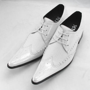 Zapatos de Vestir para Hombre, Diseño Nuevo, Modernos, con Cordones, Punta en Pico, Aumentan la Estatura, Impermeables y Transpirables - Product Image 4