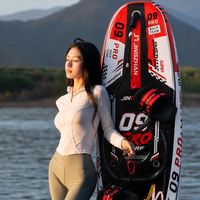 Planche de surf à moteur 62KM/H 15KW EFI, propulsée à l'essence, 118CC, en fibre de carbone T1000, hélice en titane, démarrage électrique.