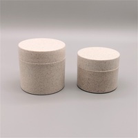 Emballages cosmétiques écologiques en paille de blé pour soins de la peau, pots Mason pour lotion et masque facial, marque FAMER
