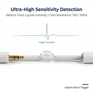 Détecteur <span class=keywords><strong>de</strong></span> fuites d'eau haute sensibilité, câble <span class=keywords><strong>de</strong></span> détection <span class=keywords><strong>de</strong></span> fuites <span class=keywords><strong>de</strong></span> liquide conducteur 4 mm, fil <span class=keywords><strong>de</strong></span> détection <span class=keywords><strong>de</strong></span> fuites d'eau réutilisable - Product Image 3