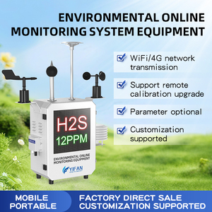 環境オンライン監視装置 TVOC O3 NO2 SO2 CO CO2 NO CLO2 H2S 自動空気質ガス監視ステーション - Product Image 2