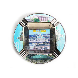 Métallique Parthénon Grèce Souvenir Touristique <span class=keywords><strong>antique</strong></span> en métal souvenir cendrier stand nouveauté cendrier - Product Image 6