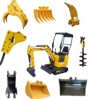 Mini-excavatrice de 2 tonnes conçue pour les projets d'ingénierie de petite et moyenne taille avec une excellente stabilité