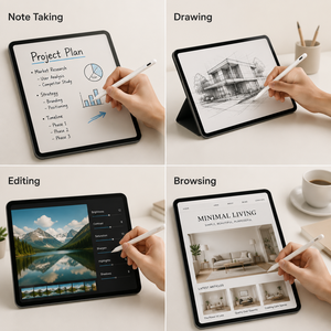 Nuevo Lápiz Óptico 2026 para <span class=keywords><strong>Apple</strong></span> Pencil <span class=keywords><strong>2</strong></span> de <span class=keywords><strong>2</strong></span>.ª Generación, Lápiz Táctil para Tablet IOS, 40H de Duración, para Pro 3, 4, 5, Air 4, 5, Mini 6 - Product Image 2