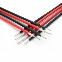 Cable Solar Monopolar XLPO de Cobre Estañado PV1-F 1.5/2.5/4/6/10/16/25/35mm² TUV EN50618 DC1500V para Panel Solar y Alimentación CC