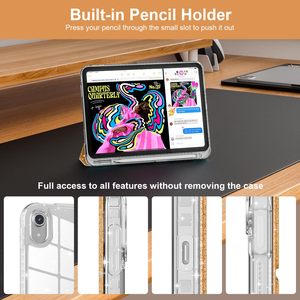 <span class=keywords><strong>Étui</strong></span> de protection Richison pour <span class=keywords><strong>iPad</strong></span>, housse de tablette 10,9 11 pouces, antichoc, avec support et porte-crayon, fonction veille/réveil automatique - Product Image 6