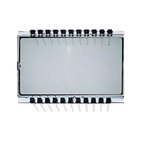 Panel LCD Latar Belakang Biru untuk Suhu dan Kelembapan, Modul Tampilan Mesin Pengering Pabrik