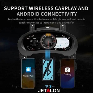 Tablero Digital con Carplay para Cadillac ATS 2014 2015 2016 2017, Velocímetro LCD, Panel de Instrumentos, Cabina Virtual, Tacómetro, Reloj - Product Image 6