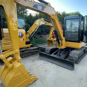รถขุดไฮดรอลิกแบบตีนตะขาบ CAT 306D น้ำหนักใช้งาน 6 ตัน พร้อมบุ้งกี๋ขุดขนาด 0.12 ลูกบาศก์เมตร อุปกรณ์ก่อสร้างมือสอง - Product Image 1