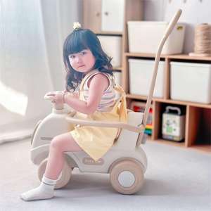 Nuevo modelo 4 en 1 juguete de plástico para niños balancín caballo equilibrio trampolín tobogán multifunción - Product Image 5