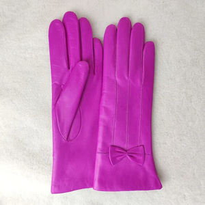 Guantes de Invierno para Mujer, Largos, Resistentes al Viento, Cálidos, con Decoración de Lazo, Múltiples Opciones de Color, para Conducir al Aire Libre, Viajes Diarios - Product Image 4