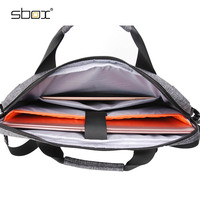 Bolso para Portátil Sbox N1300 Vintage, Material de Poliéster Repelente al Agua, Bolso de Hombro, Logotipo Personalizado, Bolso para Computadora
