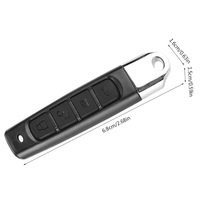 Nuevo Control Remoto para Puerta de Garaje de 4 Botones, Control Remoto de Repuesto para Puerta de Garaje/Portón, Bloqueador de Señal RF 433.92