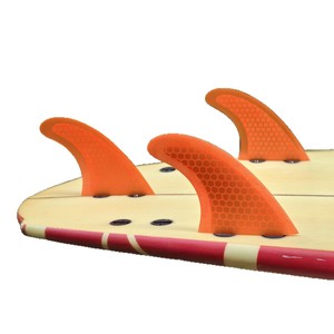 Ailerons de planche de surf en nid d'abeille UPSURF en fibre de verre Double Tab G3 G5 G7 Accessoires de surf professionnels - Product Image 4