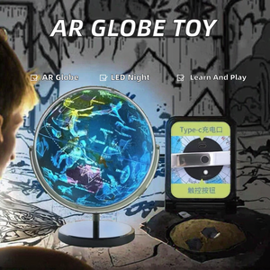 Globo Terráqueo Inteligente con Tecnología AR, Globo de Constelaciones Iluminado para la Enseñanza de Geografía a Estudiantes - Product Image 2