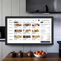Écran tactile KDS pour cuisine 23,8 pouces pour système d'affichage de cuisine, panneau Android 13 14, matériel étanche, gestion des commandes de restaurant