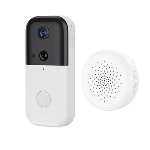 WiFi Battery Powered Smart Wifi Door Bell Ring Security IP CCTV Video Doorbell Video Camera for home security