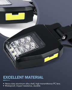Aigo <span class=keywords><strong>N2</strong></span> — lampe LED pour rétroviseurs latéraux UTV, miroir bleu Anti-éblouissement pour Can-Am X3 CFmoto Polaris RZR XP 100 <span class=keywords><strong>YAMAHA</strong></span>, nouveauté - Product Image 4