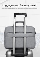Sac à bandoulière pour ordinateur portable, sacoche de voyage d'affaires, sacoche de bureau, résistant à l'eau, pour hommes