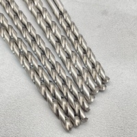GREWIN Forets hélicoïdaux longs à tige droite DIN338 HSS-6542 à haute performance, métriques M35, finition brillante, pour aluminium et cuivre