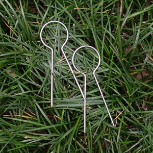 Clips de poteau en T galvanisés pour <span class=keywords><strong>fil</strong></span> de clôture Attaches en acier très résistantes pour clôtures agricoles et de jardin sécurisées - Product Image 4
