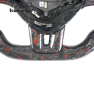 Volante <span class=keywords><strong>de</strong></span> fibra <span class=keywords><strong>de</strong></span> carbono forjado para Dodge Led apto para <span class=keywords><strong>Fiat</strong></span> 500 500C para Dodge Durango Journey Hellcat SRT 2014 se puede personalizar - Product Image 3