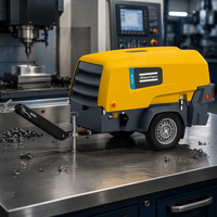 Nouveau compresseur d'air portable de type compact 8 Series XATS 68Kd XAS88kd 7 bar 100 Psi Atlas Copco Xas 88