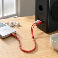 CABLEPELADO Kabel Audio Stereo Berlapis Emas 3.5mm Male Male |   5 Meter Model F620 untuk Amplifier Speaker Tablet PC Mobile TV DVD