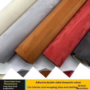 Rivestimento Autoadesivo in <span class=keywords><strong>Camoscio</strong></span> Resistente all'Abrasione con Motivo Geometrico Astratto per Interni Auto e Decorazioni Domestiche - Product Image 3