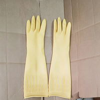 Gants ménagers 100% latex naturel - Résistants à l'eau et antidérapants
