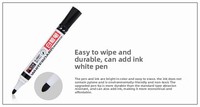 K-0607 Air effaçable encre tableau blanc marqueur Oblique brosse tableau noir tableau blanc marqueur stylo ensemble école