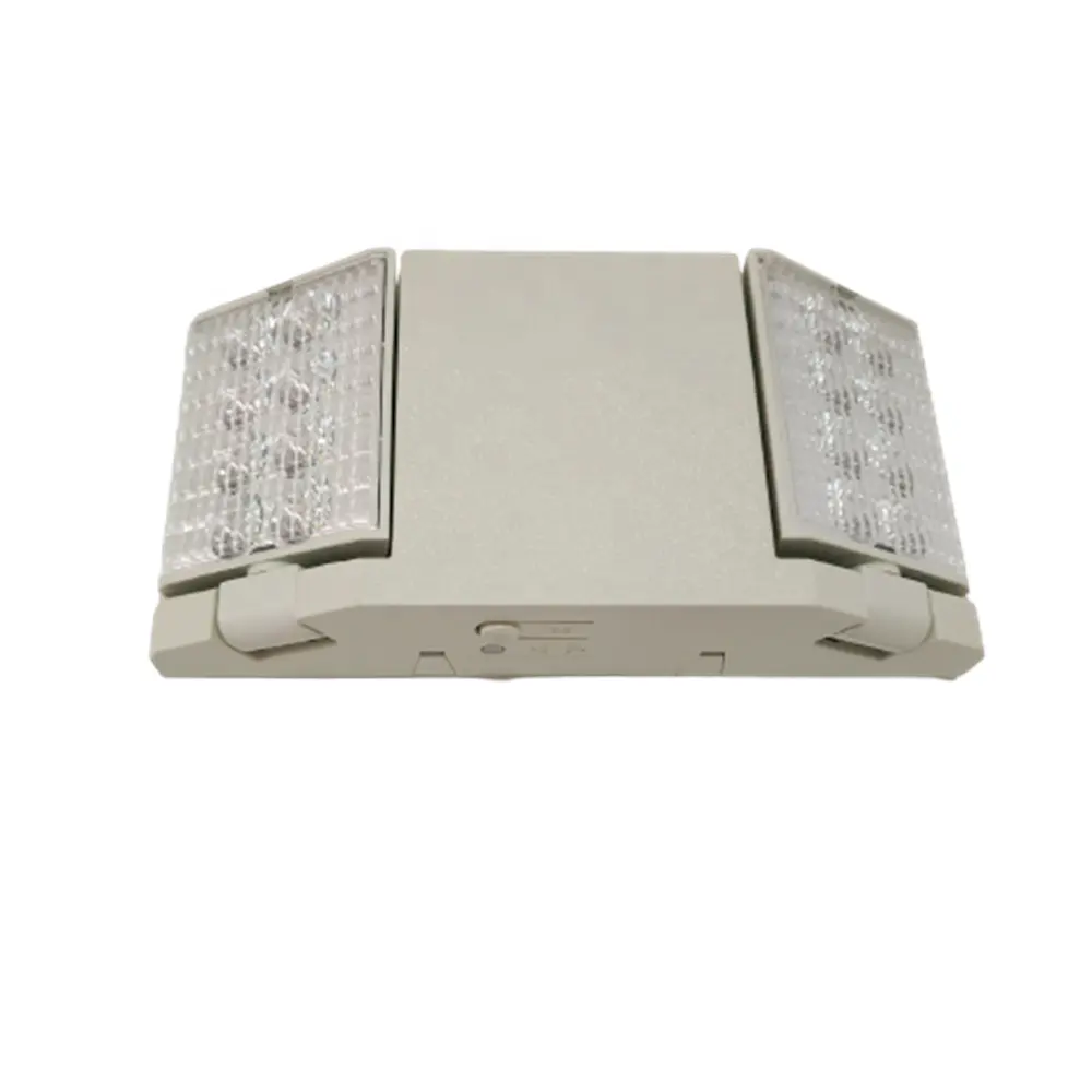 CE ROHS 5 anni di garanzia 3.2W LED batteria di Backup Twin Spot luci di emergenza per l'illuminazione di emergenza antincendio dell'ufficio ospedaliero