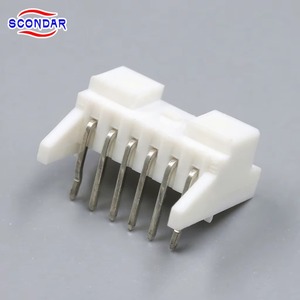 Connettore ad angolo retto SCONDAR 2.0mm DIP THT compatibile con connettori JST PA S07B S02B S03B S04B S05B S06B S08B S09B PASK 2 LF SN - Product Image 1