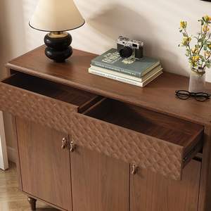 Mueble Zapatero de Madera Maciza, Almacenamiento Multicapa, Mueble Divisor para Entrada o Pasillo, Gran Capacidad, Estilo Moderno Minimalista - Product Image 5