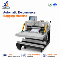 Machine d'emballage automatique pour sacs polyéthylène, machine d'emballage pour e-commerce, machine de remplissage et de scellage de sacs postaux express