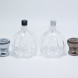 ขวดน้ำหอมแก้วทรงกลมใส ขนาด 50 มล. รุ่น MUB ดีไซน์ใหม่ พร้อมฝาซิงค์หรูหรา - Product Image 4