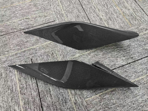 ฝาครอบช่องระบายอากาศกันชนหลังสไตล์ OEM สำหรับ Ferrari F8 ทำจากคาร์บอนแห้ง - Product Image 2