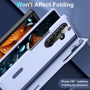 Custodia protettiva per telefono con schermo pieghevole per Samsung Zfold7 di lusso All-Inclusive resistente a goccia per supporto invisibile Z FOLD6 - Product Image 4